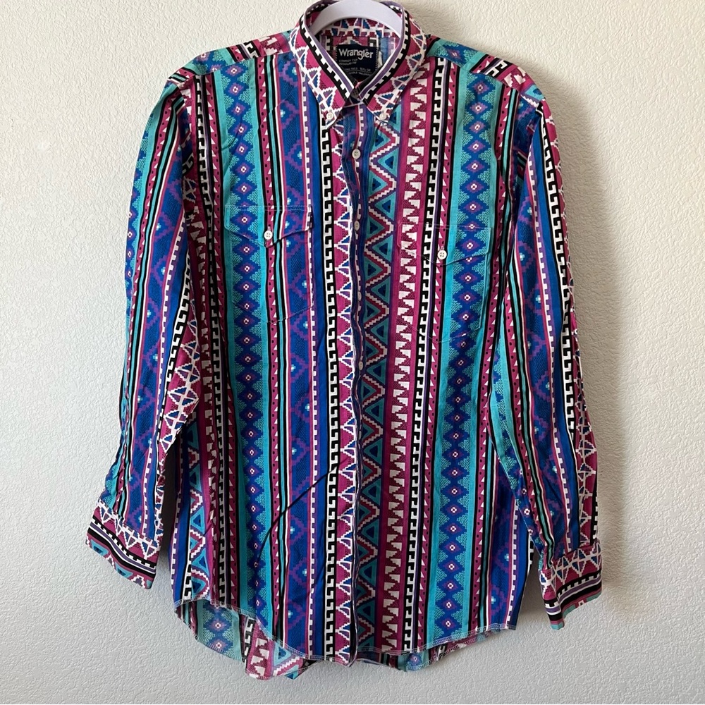 Vintage wrangler button up